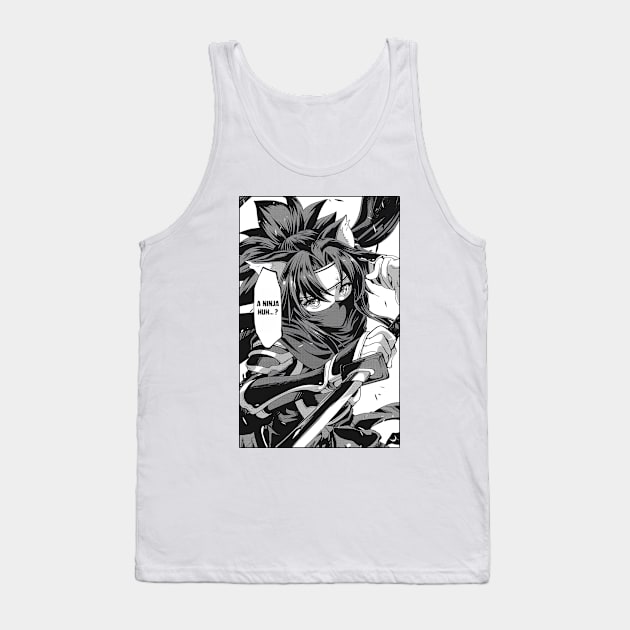 Ninja Chiyome Tank Top by seanartzy